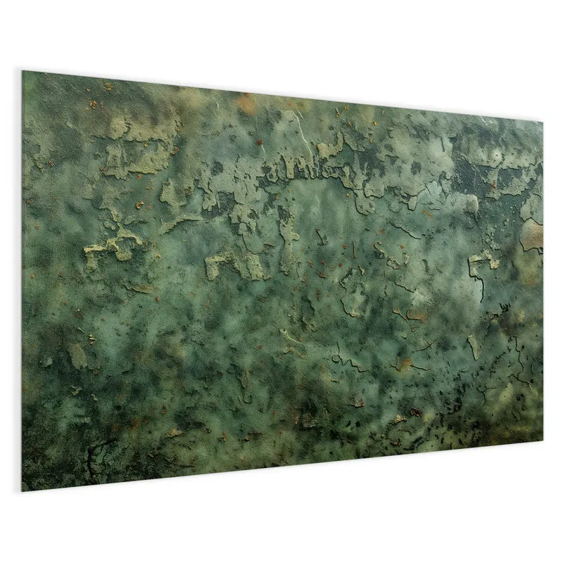 Magnettafel - Moosgrüne Wand