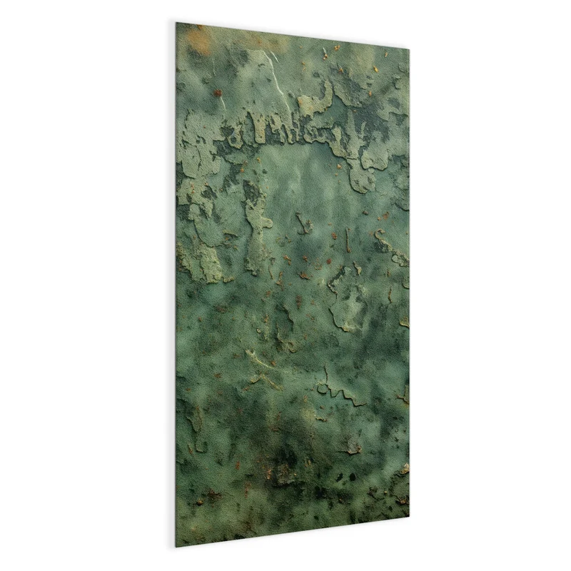 Magnettafel - Moosgrüne Wand