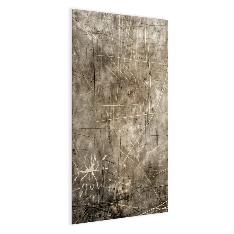 Magnettafel - Abstrakte Kratzstruktur