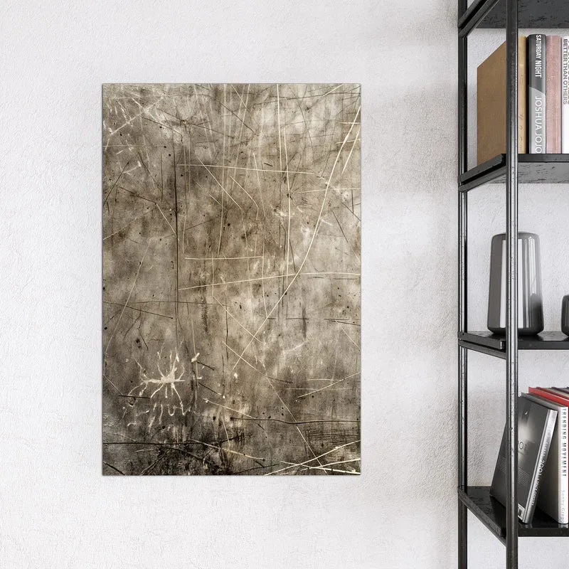 Magnettafel - Abstrakte Kratzstruktur