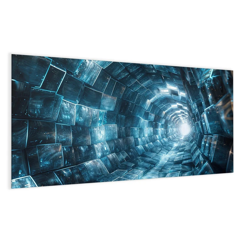 Magnettafel - Futuristischer Tunnel