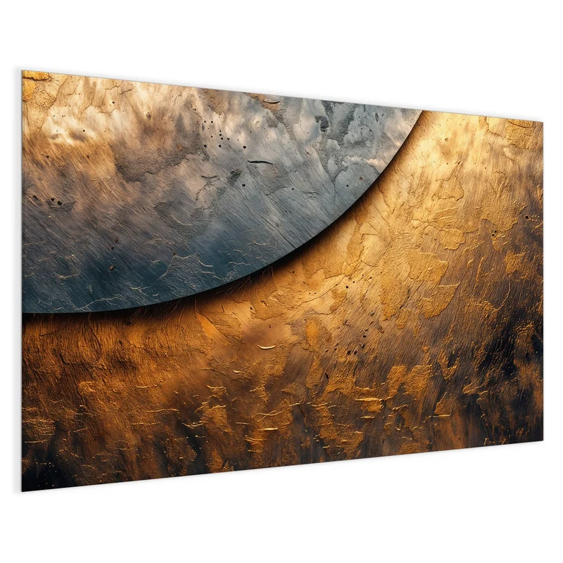 Magnettafel - Abstraktes Metall