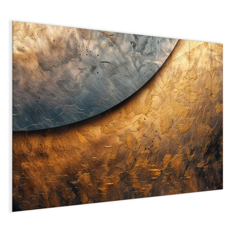 Magnettafel - Abstraktes Metall