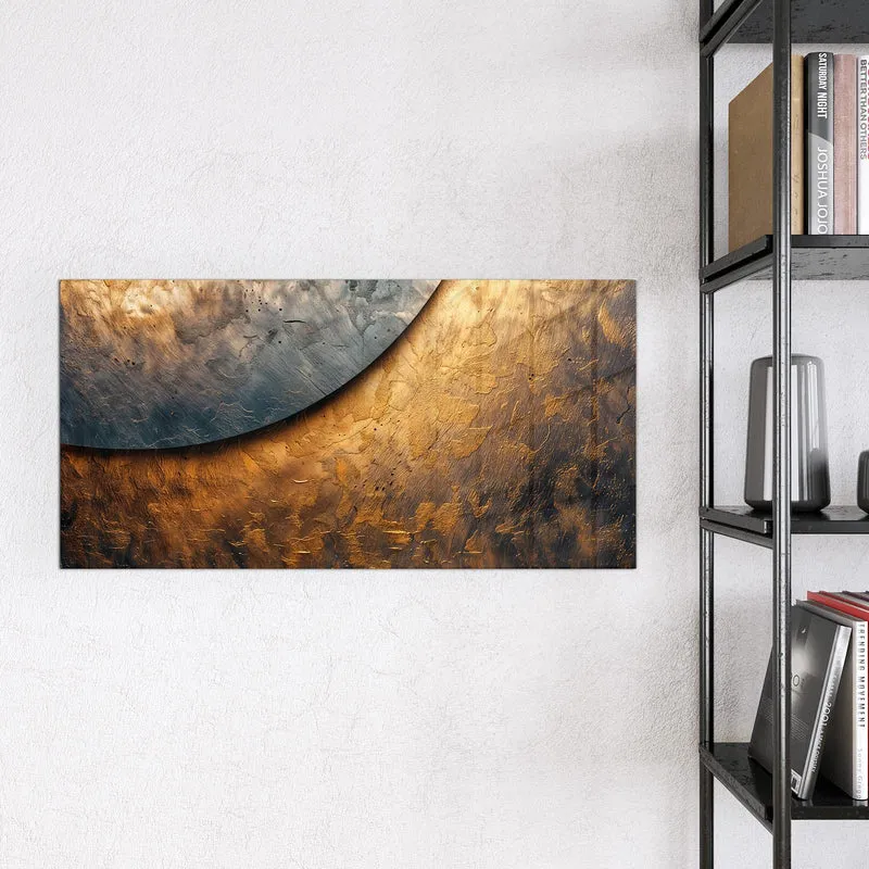 Magnettafel - Abstraktes Metall