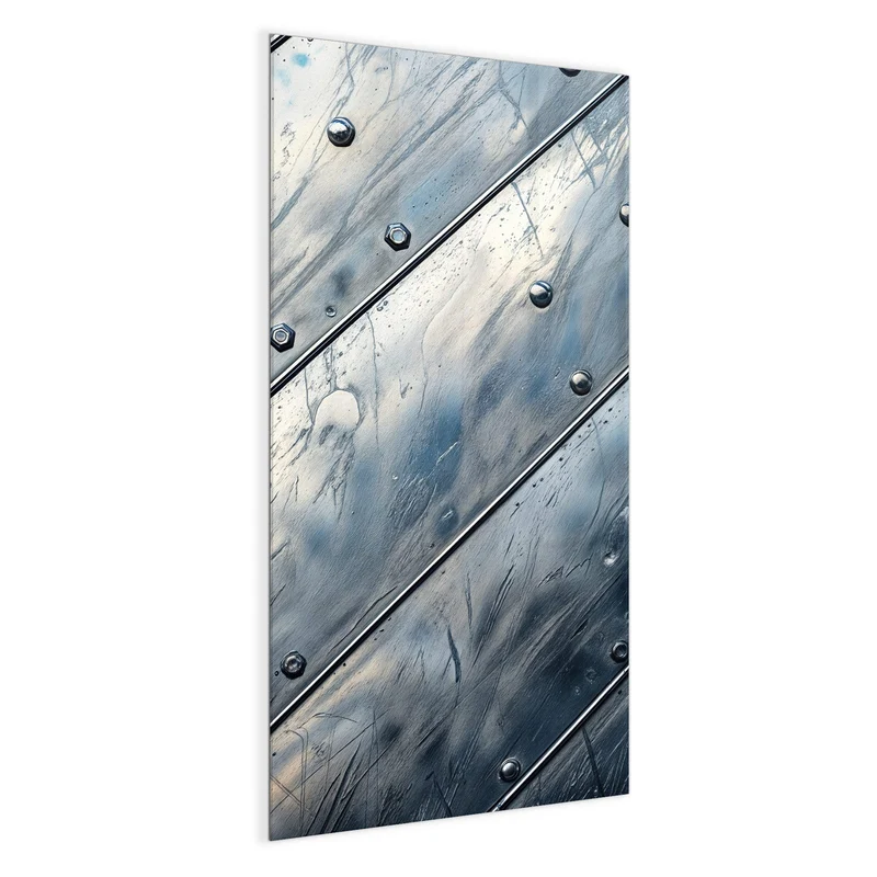 Magnettafel - Diagonale Metallpaneele