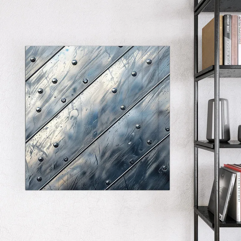 Magnettafel - Diagonale Metallpaneele