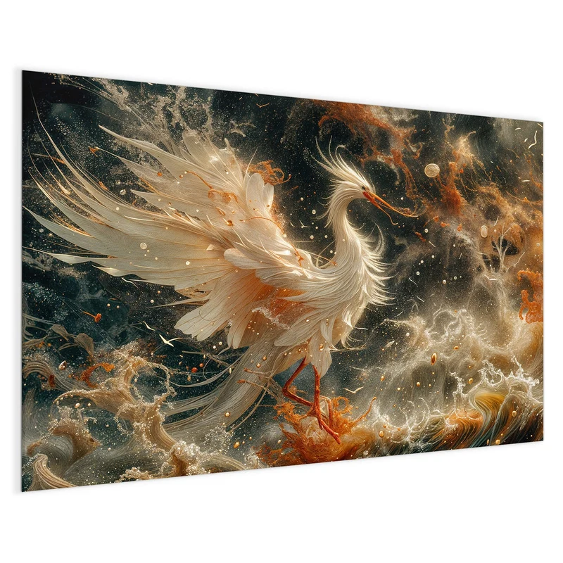 Magnettafel - Eleganter Vogel
