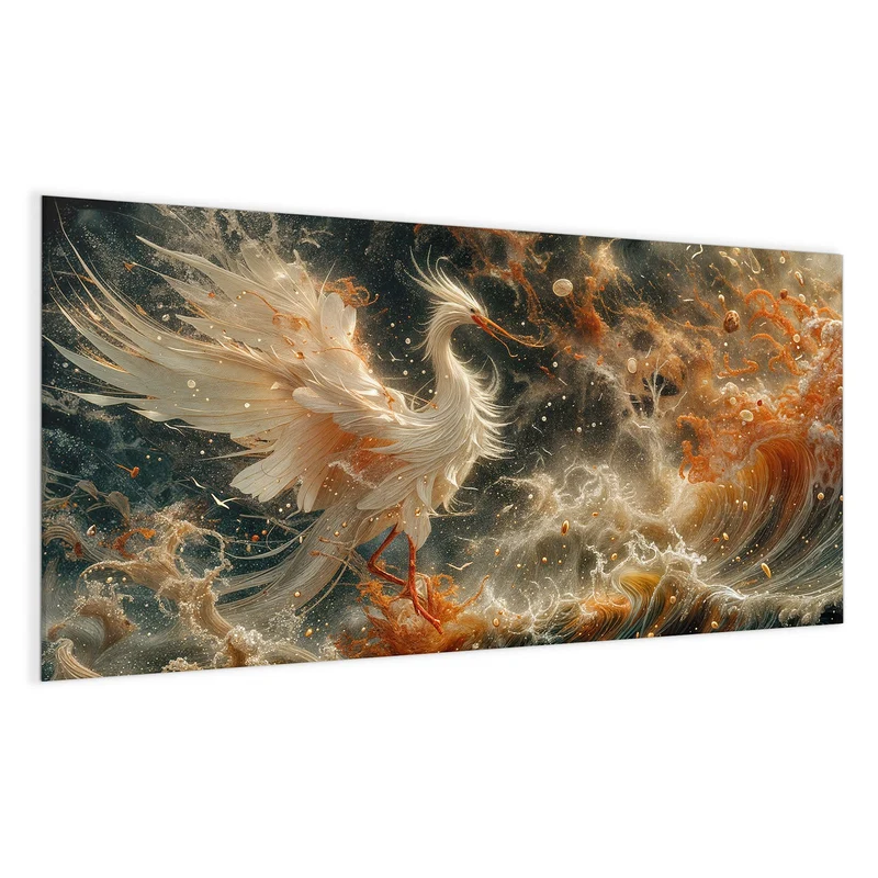 Magnettafel - Eleganter Vogel