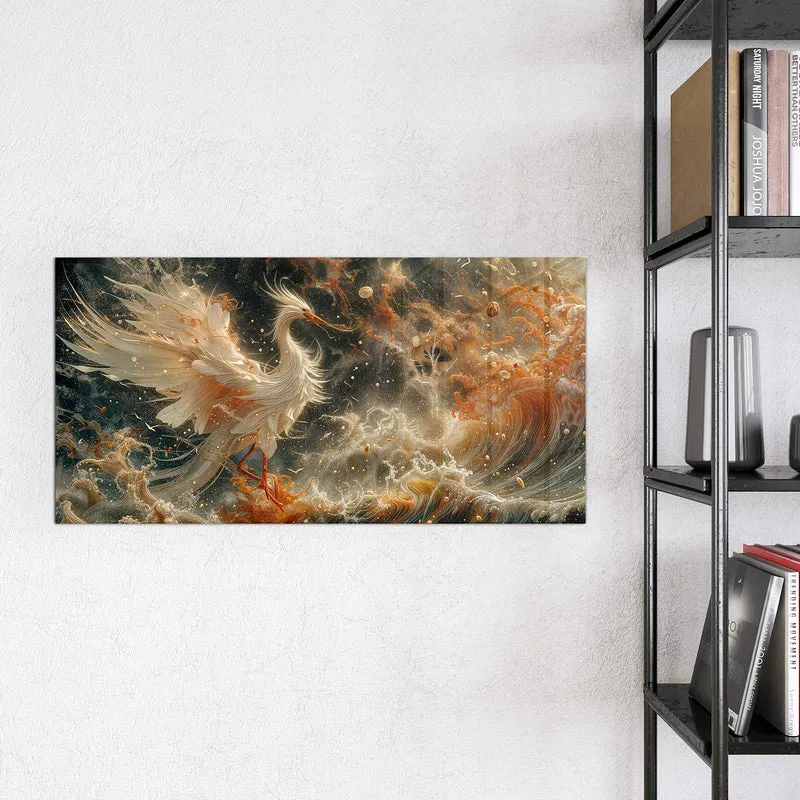 Magnettafel - Eleganter Vogel