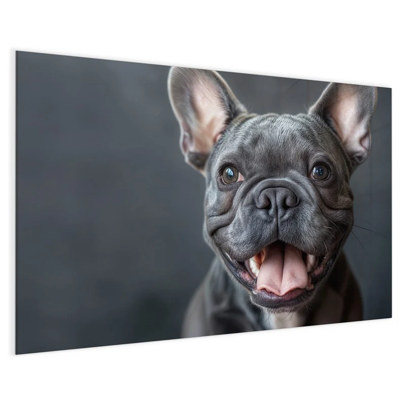 Magnettafel - Lachender Hund