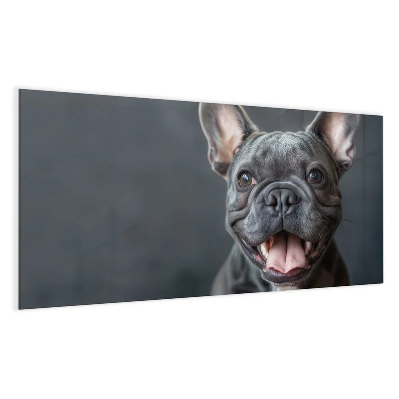 Magnettafel - Lachender Hund
