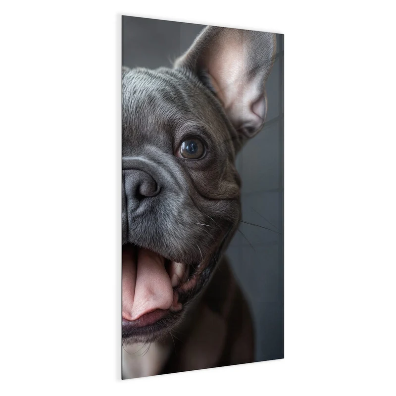 Magnettafel - Lachender Hund