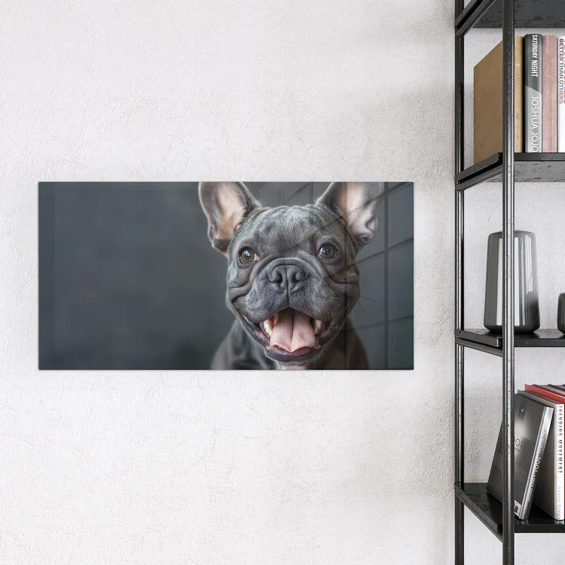 Magnettafel - Lachender Hund