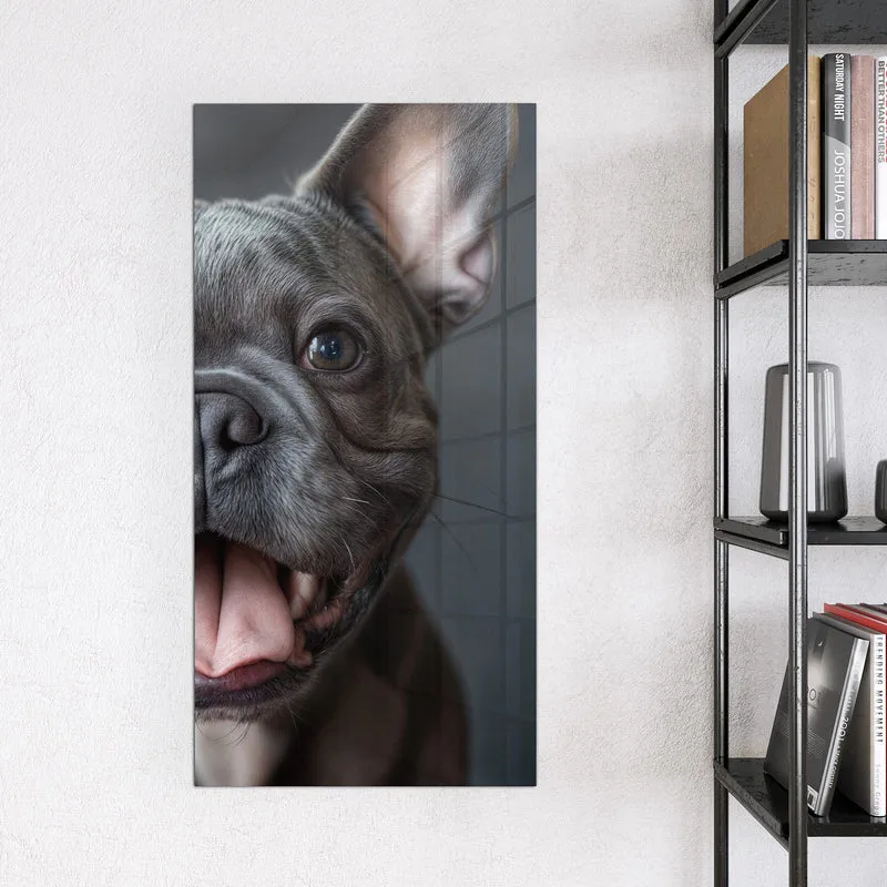 Magnettafel - Lachender Hund