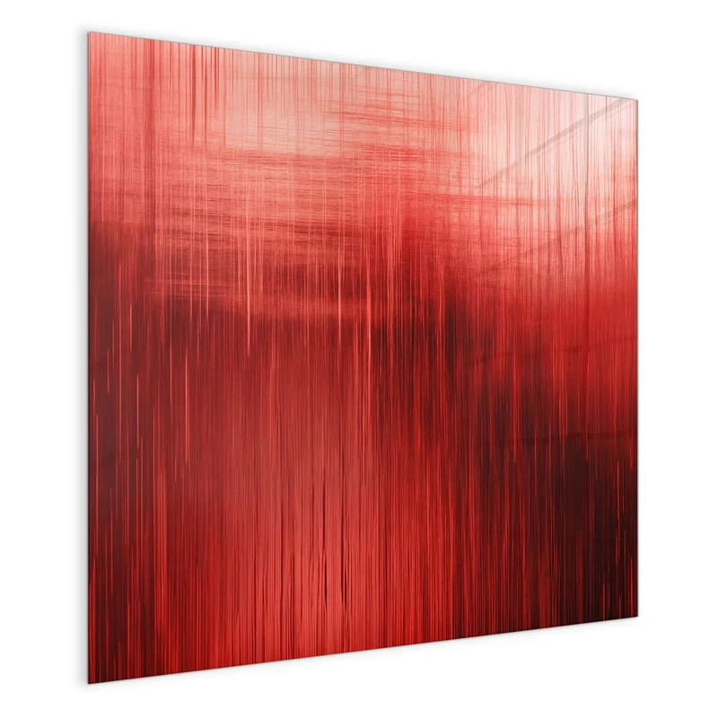 Magnettafel - Vertikale Linien in Rot