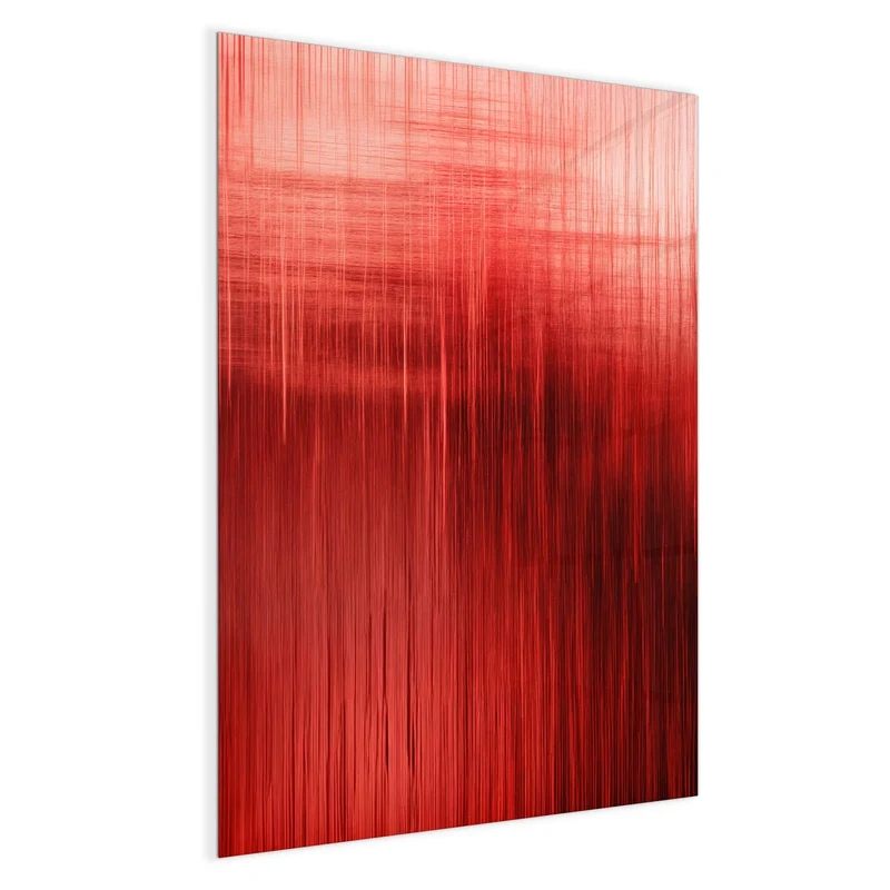 Magnettafel - Vertikale Linien in Rot