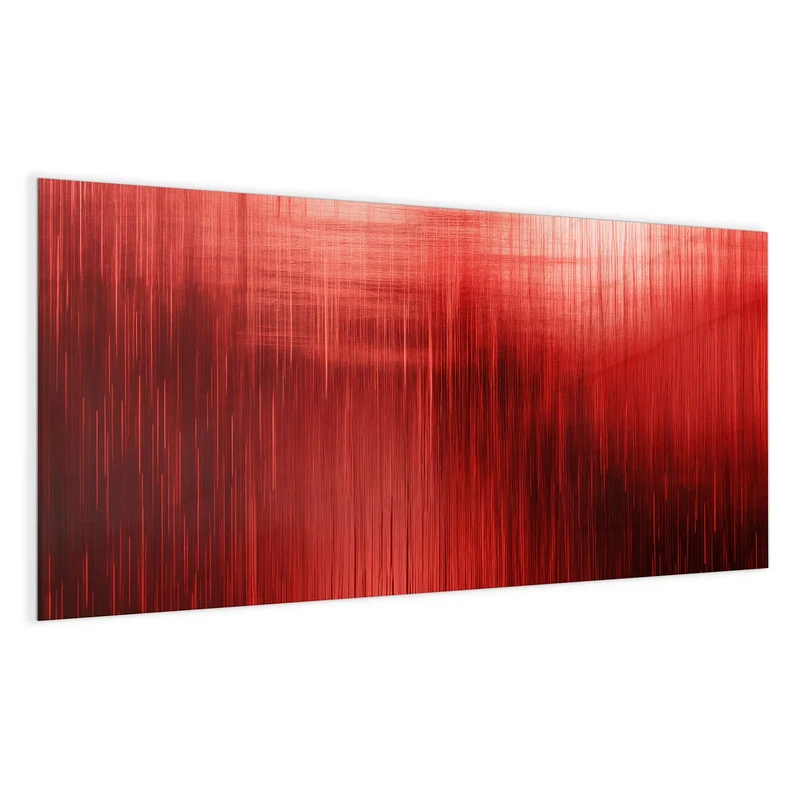 Magnettafel - Vertikale Linien in Rot