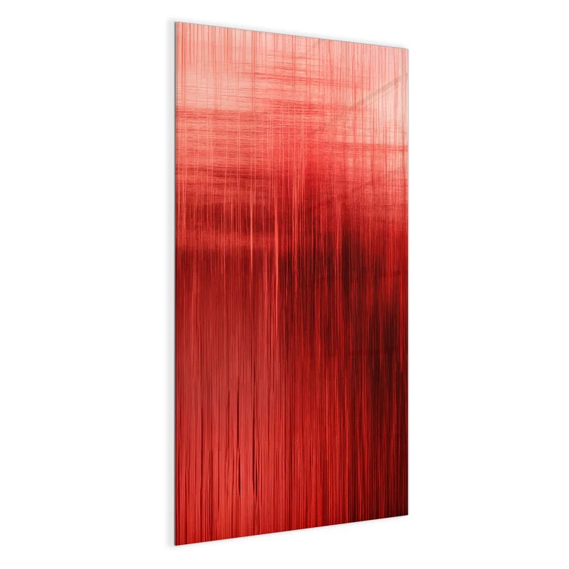 Magnettafel - Vertikale Linien in Rot