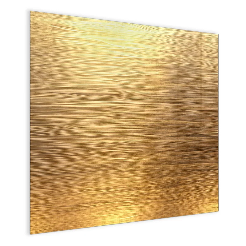 Magnettafel - Gebürstetes Gold