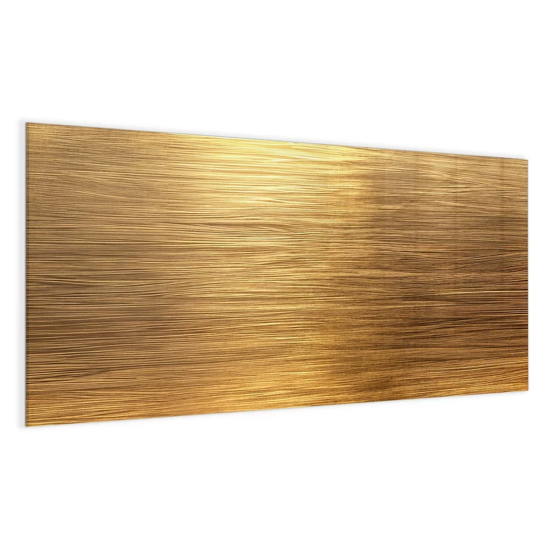 Magnettafel - Gebürstetes Gold