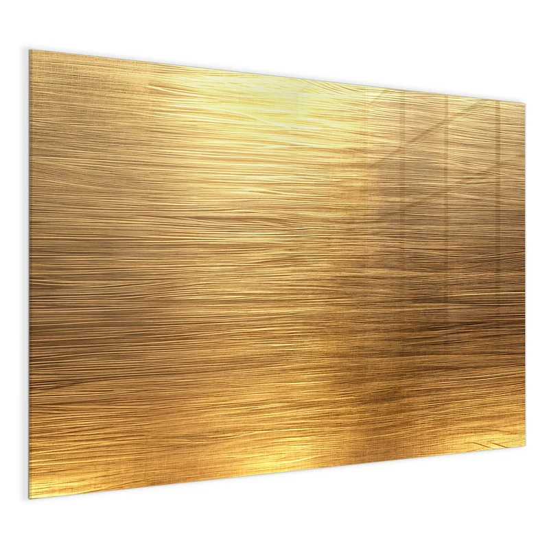 Magnettafel - Gebürstetes Gold