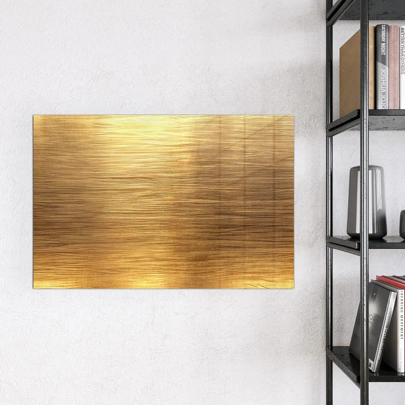 Magnettafel - Gebürstetes Gold