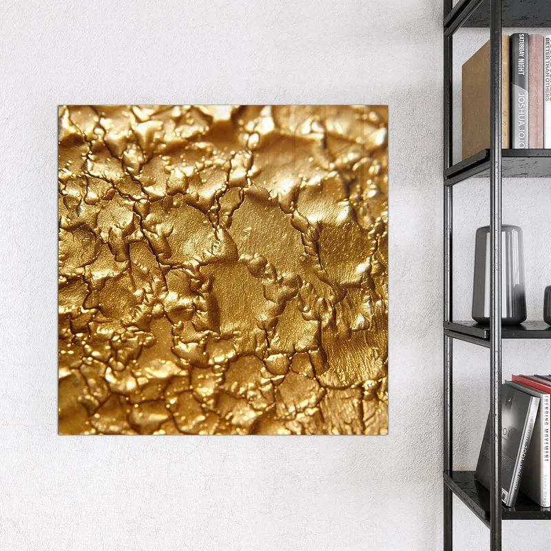 Magnettafel - Rissiges Gold