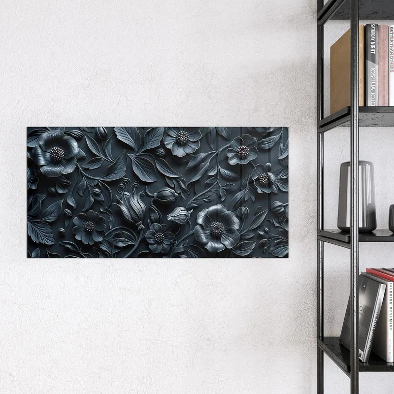 Magnettafel - Relief in Anthrazitblau