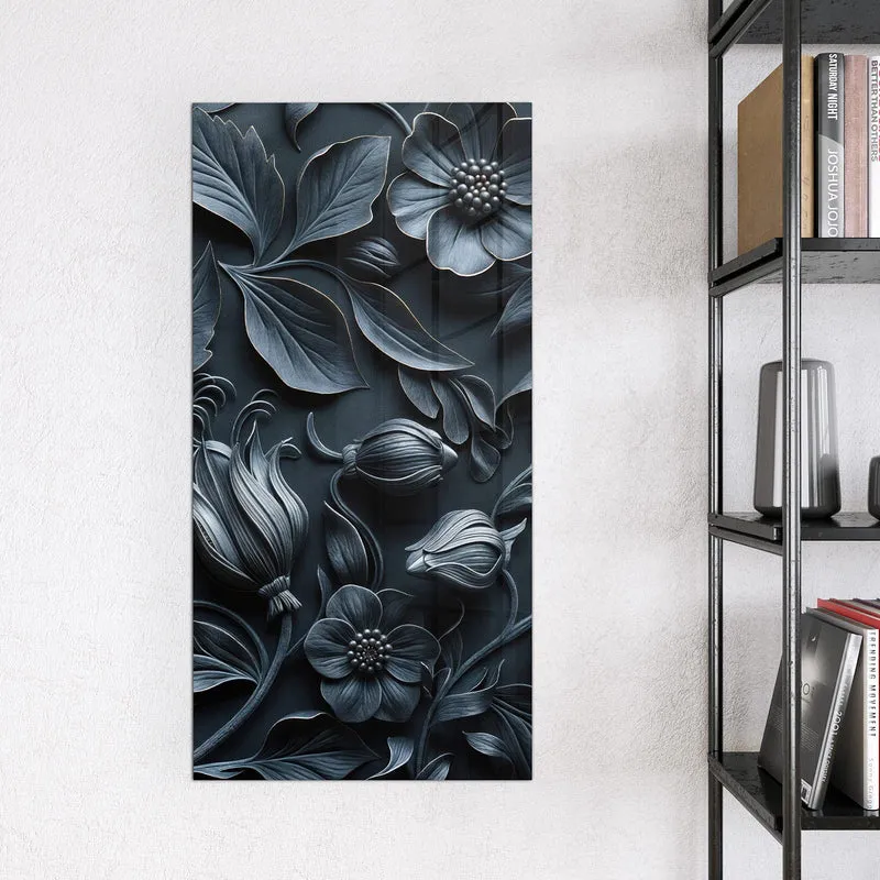 Magnettafel - Relief in Anthrazitblau