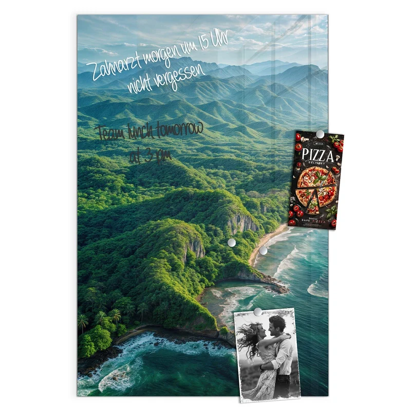 Magnettafel - Küstenlandschaft