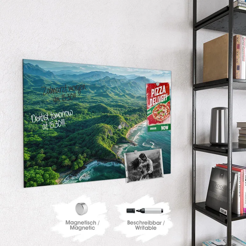 Magnettafel - Küstenlandschaft