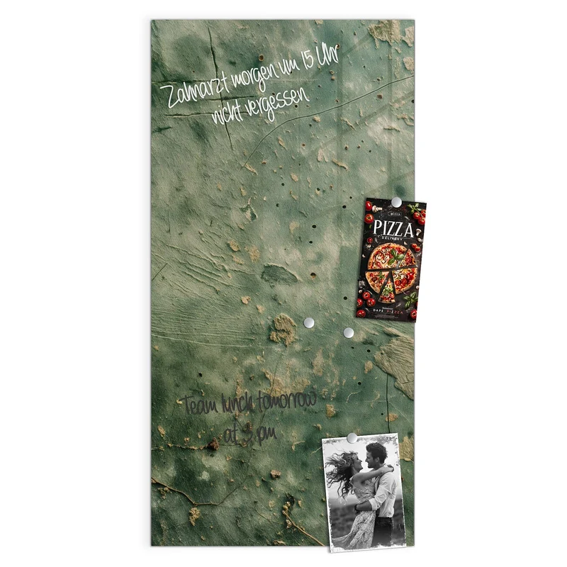 Magnettafel - Grüne Patina