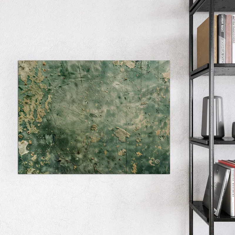 Magnettafel - Grüne Patina