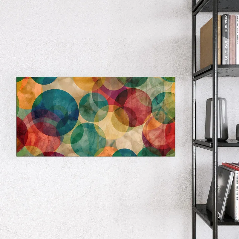 Magnettafel - Farbenfrohe Kreise