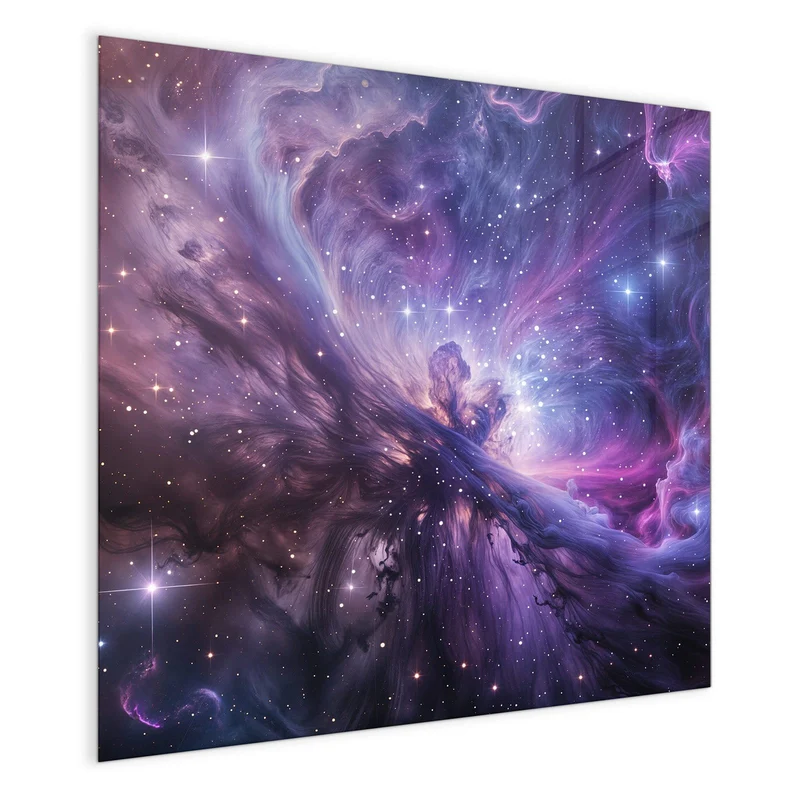 Magnettafel - Violetter Sternennebel