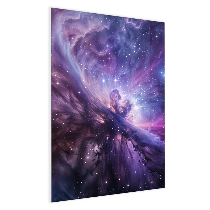 Magnettafel - Violetter Sternennebel
