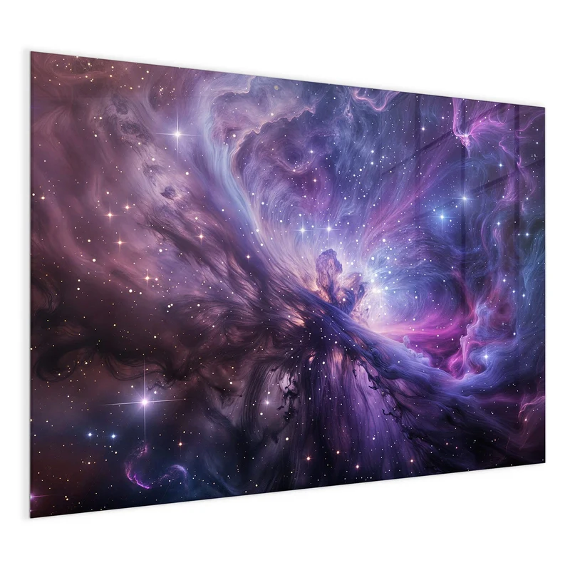 Magnettafel - Violetter Sternennebel