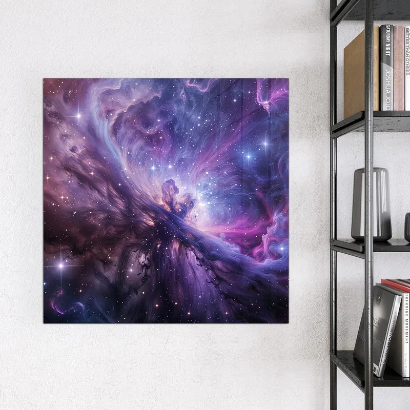 Magnettafel - Violetter Sternennebel