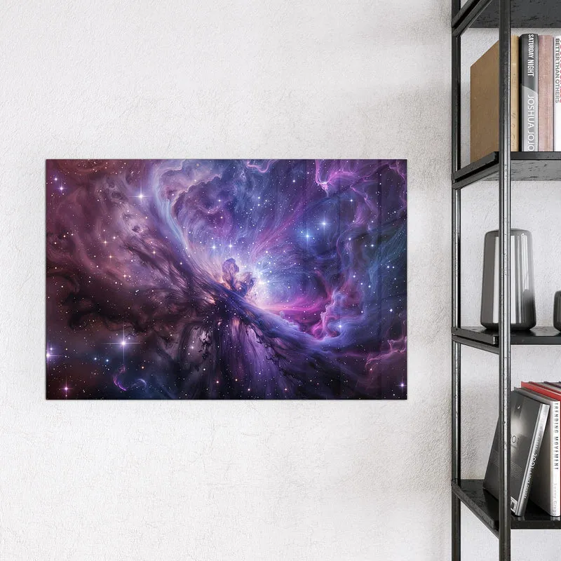 Magnettafel - Violetter Sternennebel