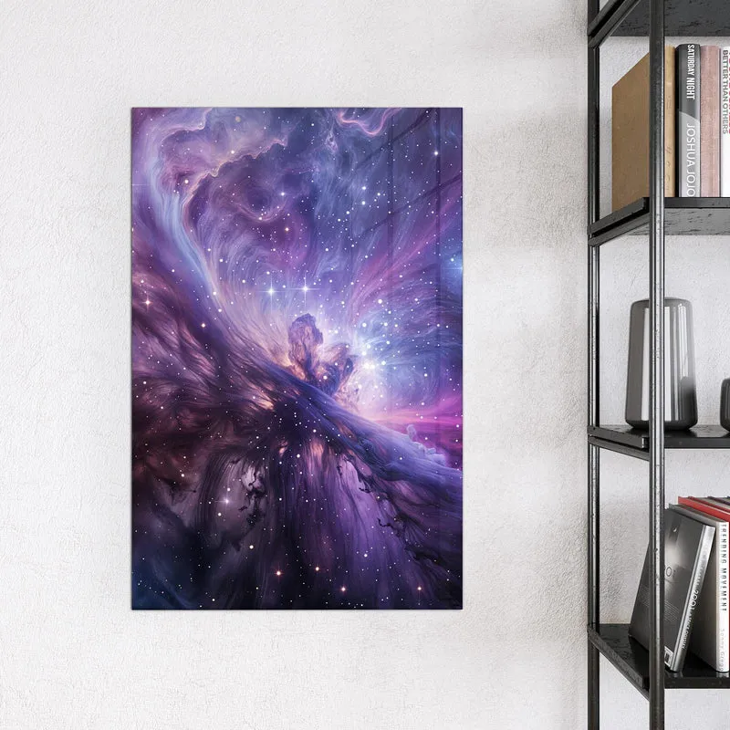 Magnettafel - Violetter Sternennebel