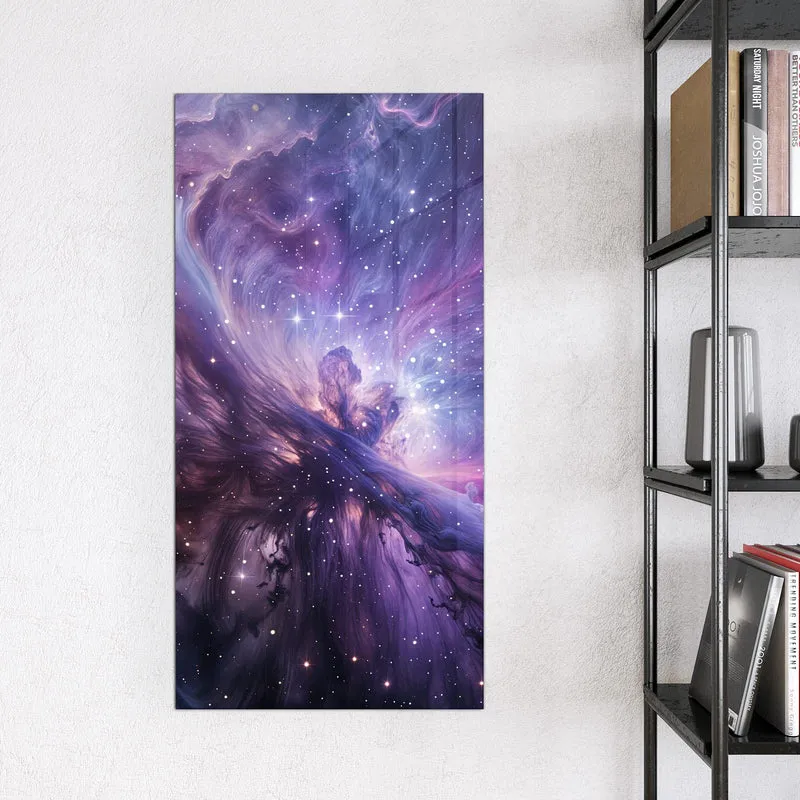 Magnettafel - Violetter Sternennebel