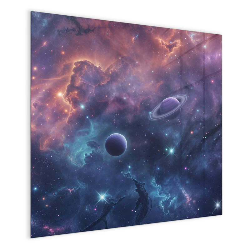Magnettafel - Planet mit Ring