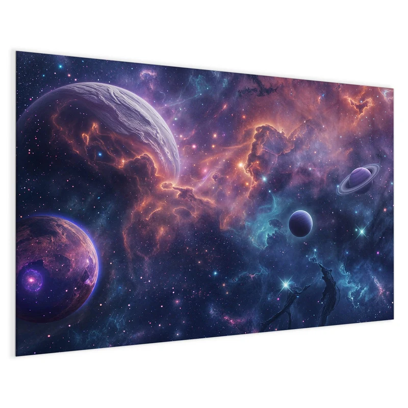 Magnettafel - Planet mit Ring