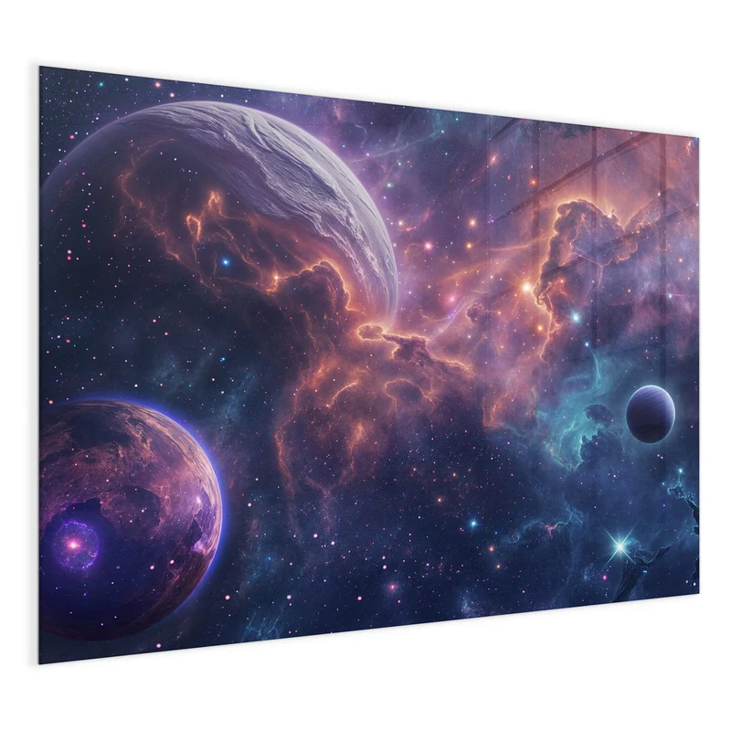 Magnettafel - Planet mit Ring