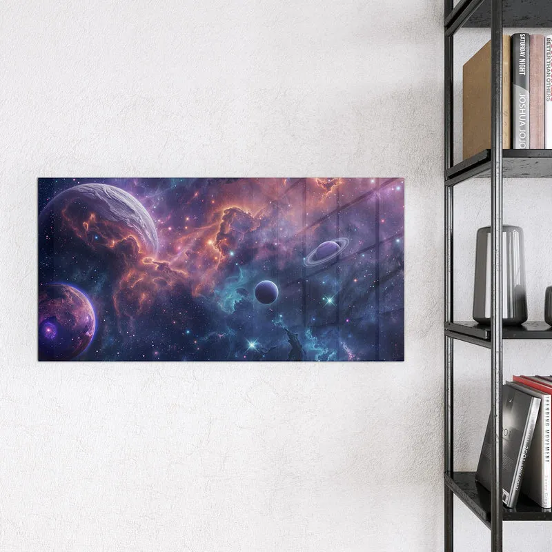 Magnettafel - Planet mit Ring