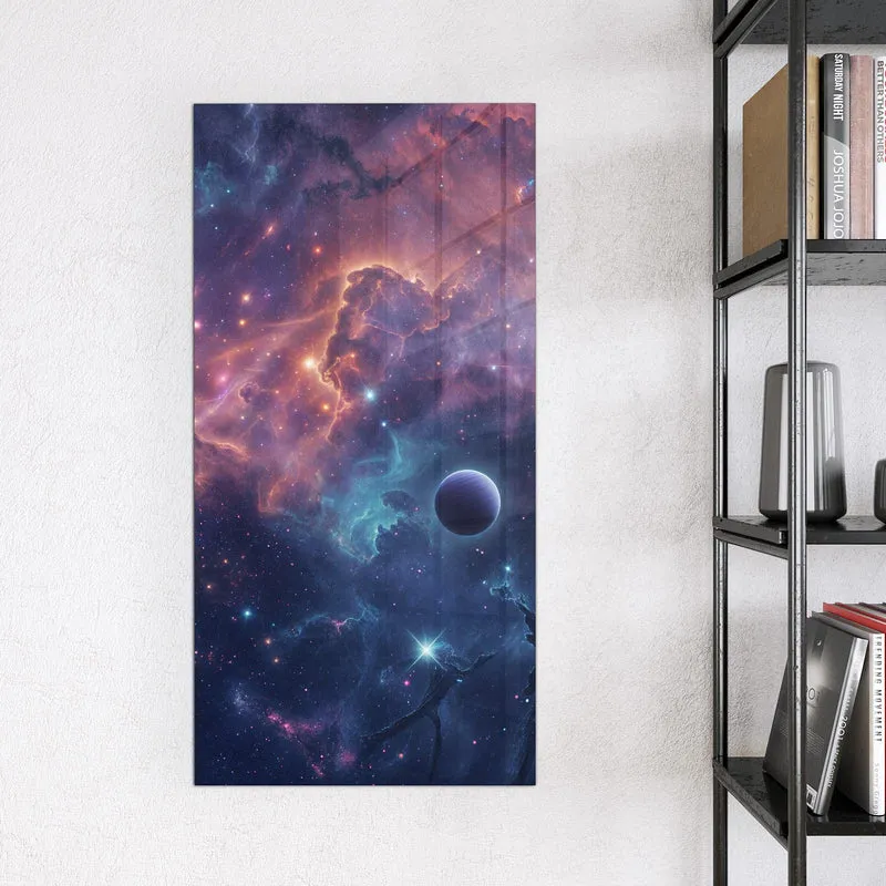 Magnettafel - Planet mit Ring