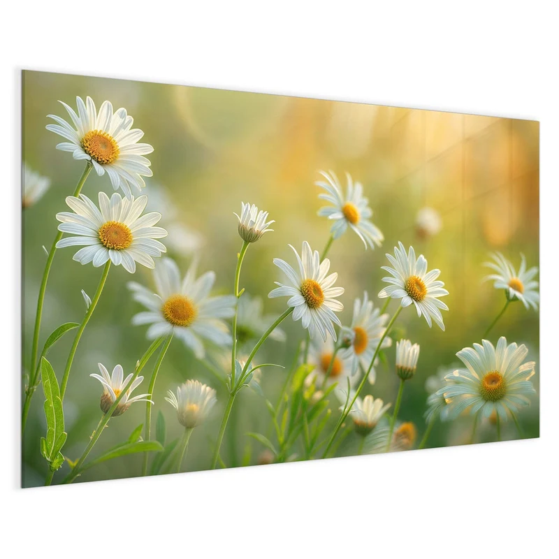 Magnettafel - Weiße Margeriten