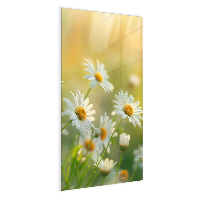 Magnettafel - Weiße Margeriten