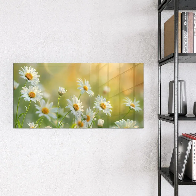 Magnettafel - Weiße Margeriten