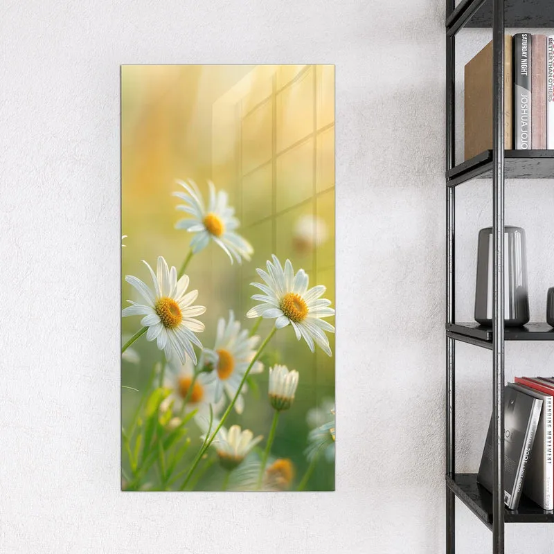 Magnettafel - Weiße Margeriten